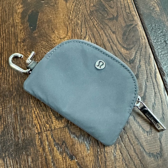 Lululemon athletica Gray Coin Keychain Pouch with Logo - Picture 2 of 15